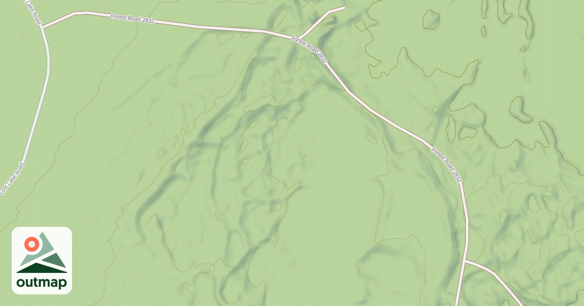 Map of DEAD MANS ROAD