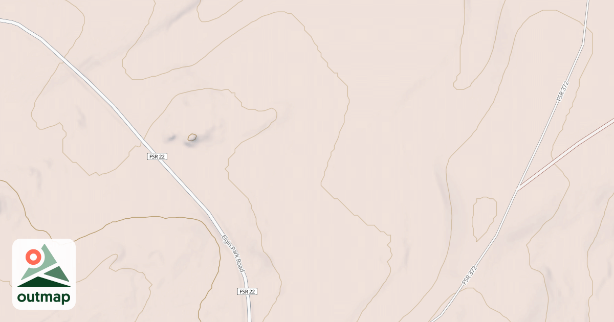 Map of LITTLE SOURDOUGH CREEK