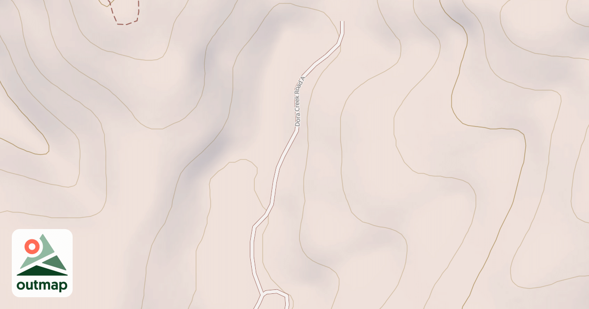 Map of DORA CREEK A