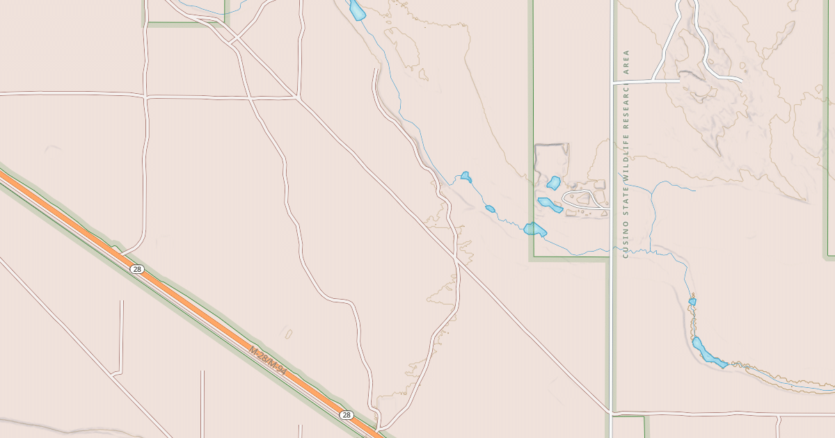 Map preview of POWER LINE RD.