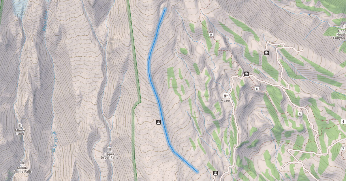 Map preview of Texas Trails