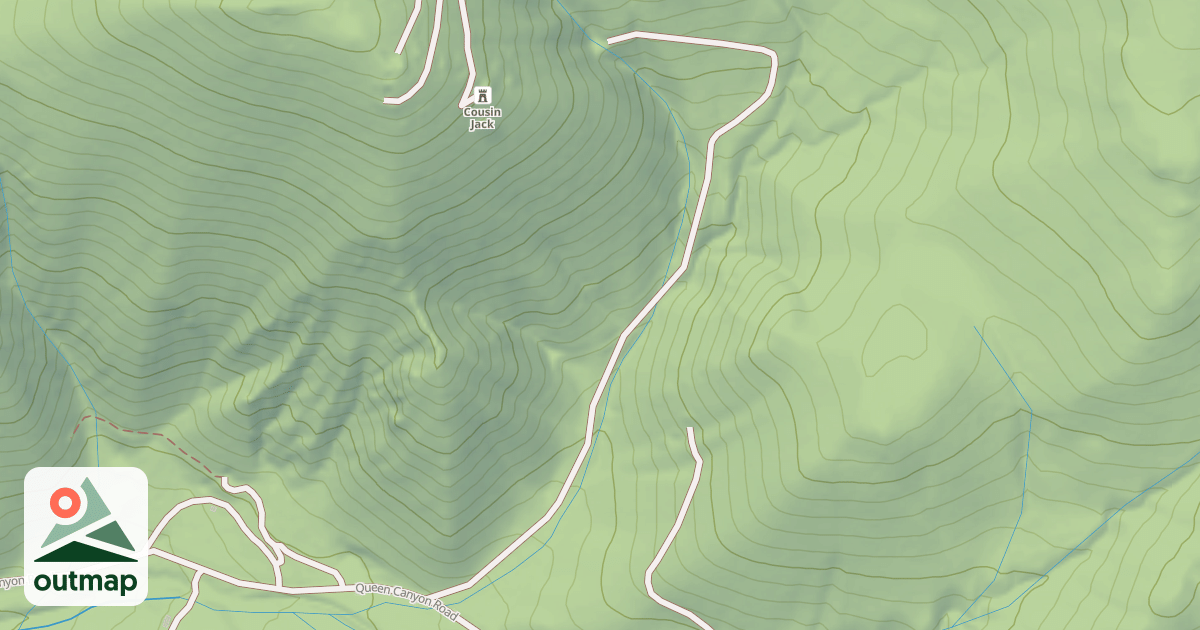 Map of USFS National Forest System Roads {CB2FC47E-2097-472B-A62F-93506CE7CFF4}