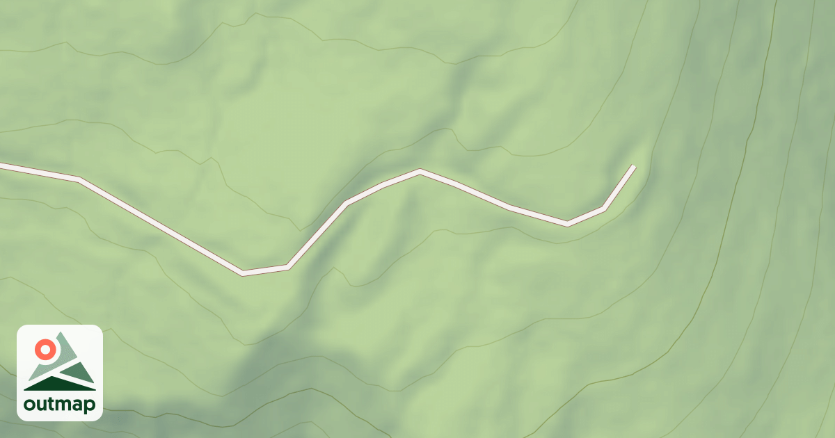 Map of QUEEN MOUNTAIN C