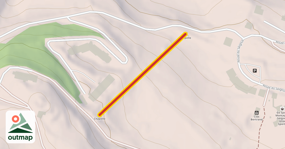 Map of Chapelle
