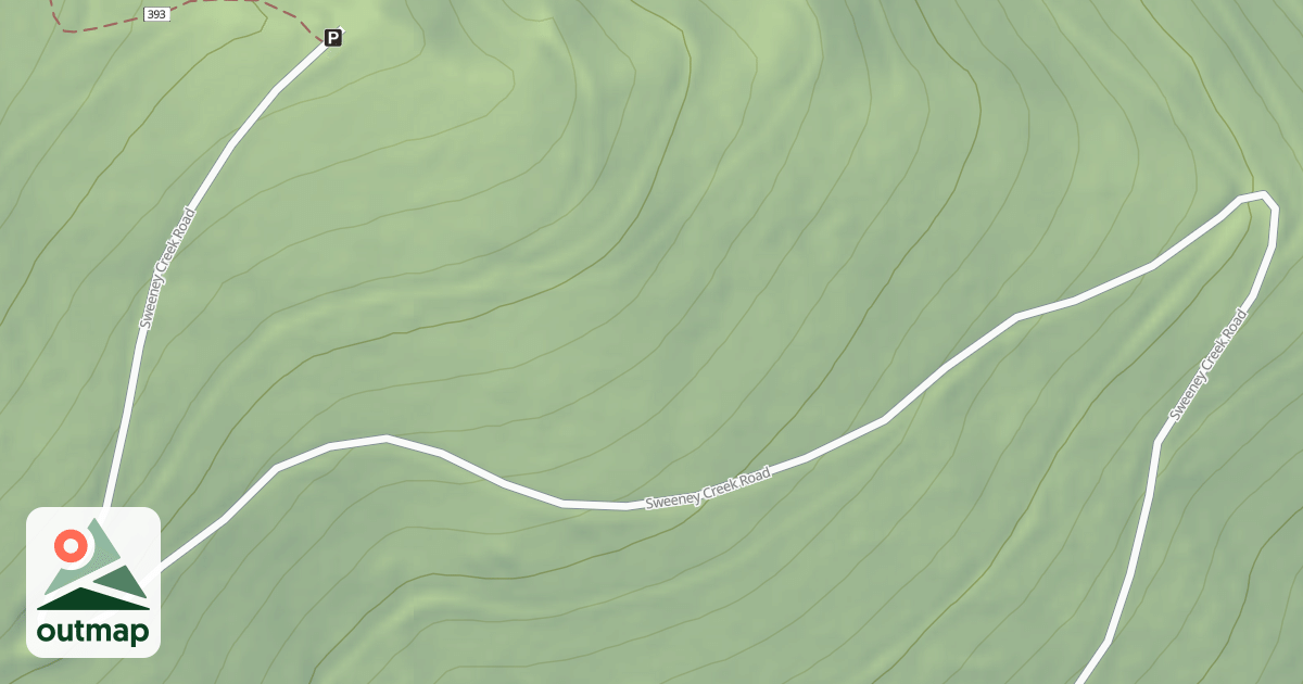 Map of (FDR) SWEENEY CREEK