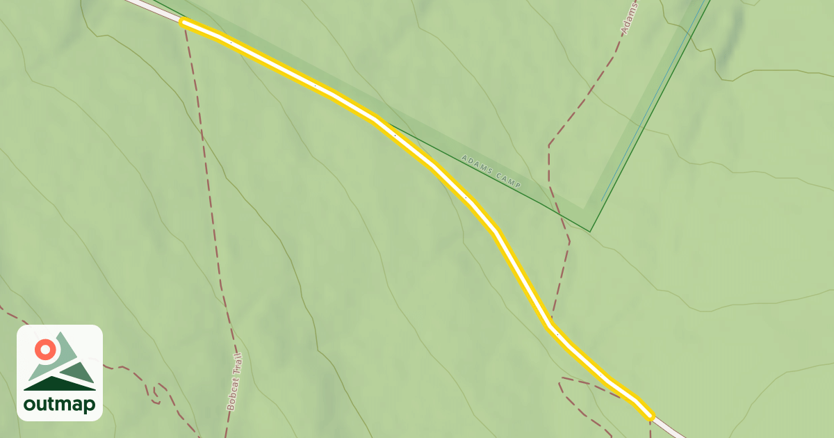 Map of Haul Road