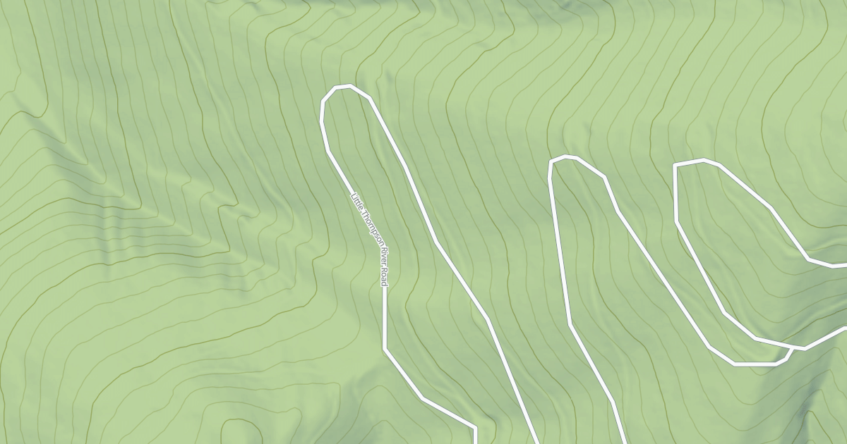 Map preview of LITTLE THOMPSON PEAK