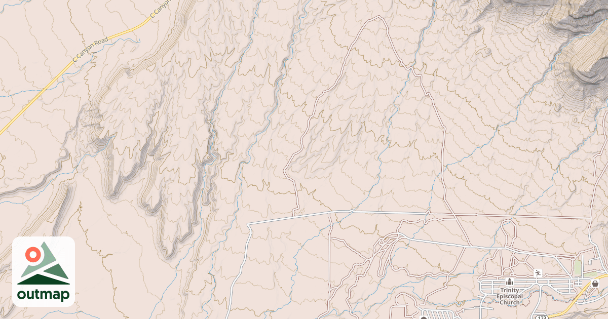 Map of BLM National GTLF Public Motorized Roads afbcee09-51c1-40bc-b41b-015835374fbf
