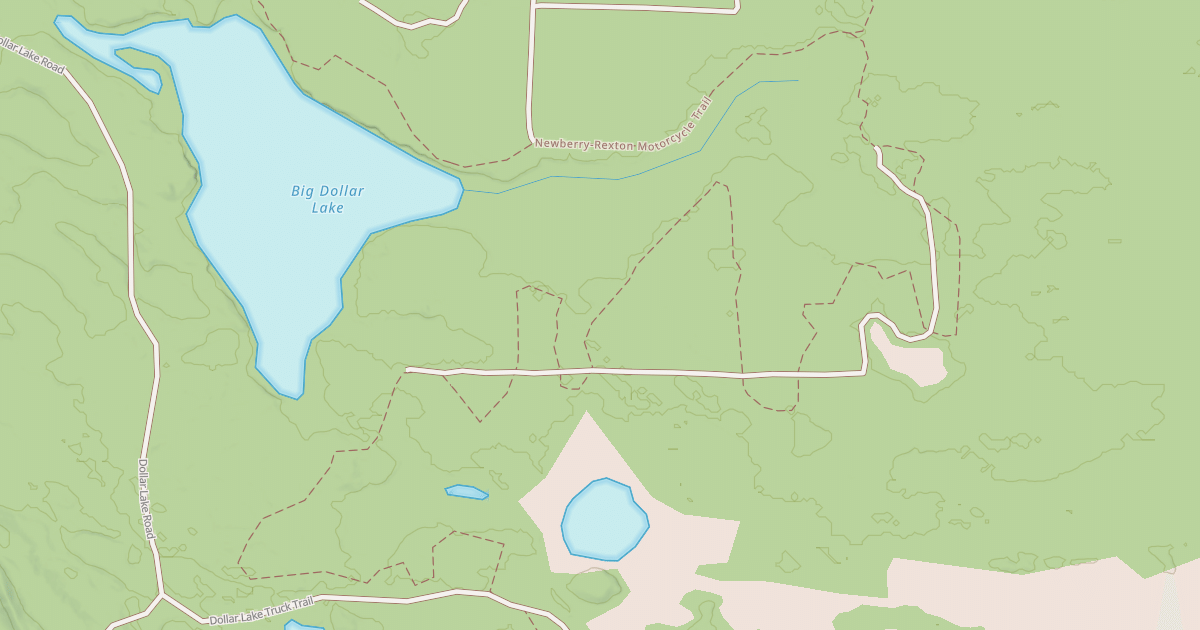 Map preview of Newberry-rexton Motorcycle Trail