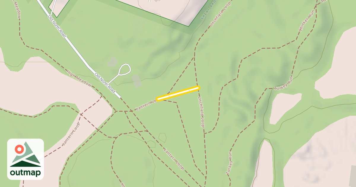 Map of Lantern Loop