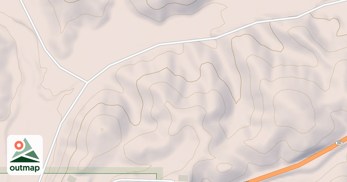 Map of MAYFIELD CANYON