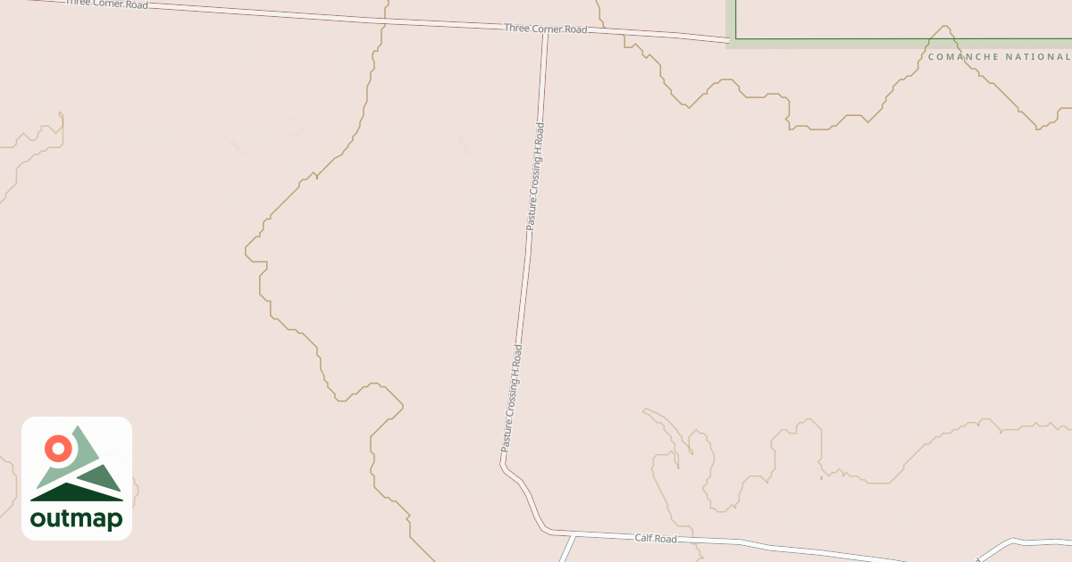 Map of PASTURE CROSSING H