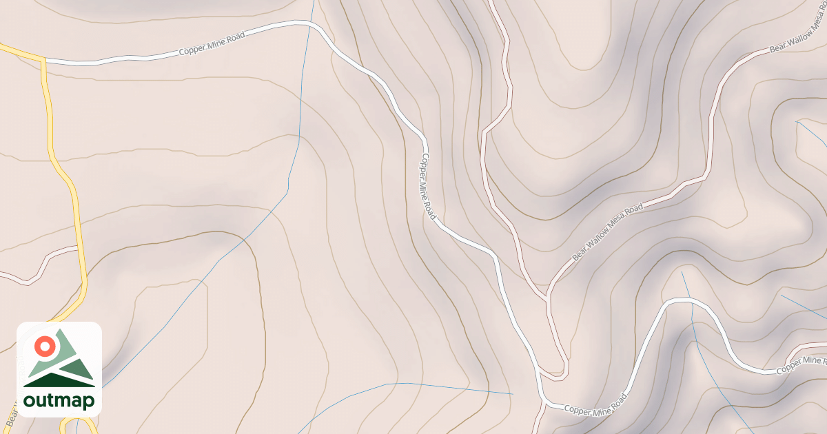 Map of COPPER MINE