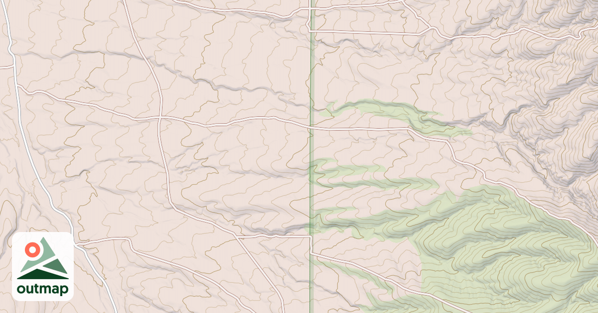 Map of ROCK CANYON