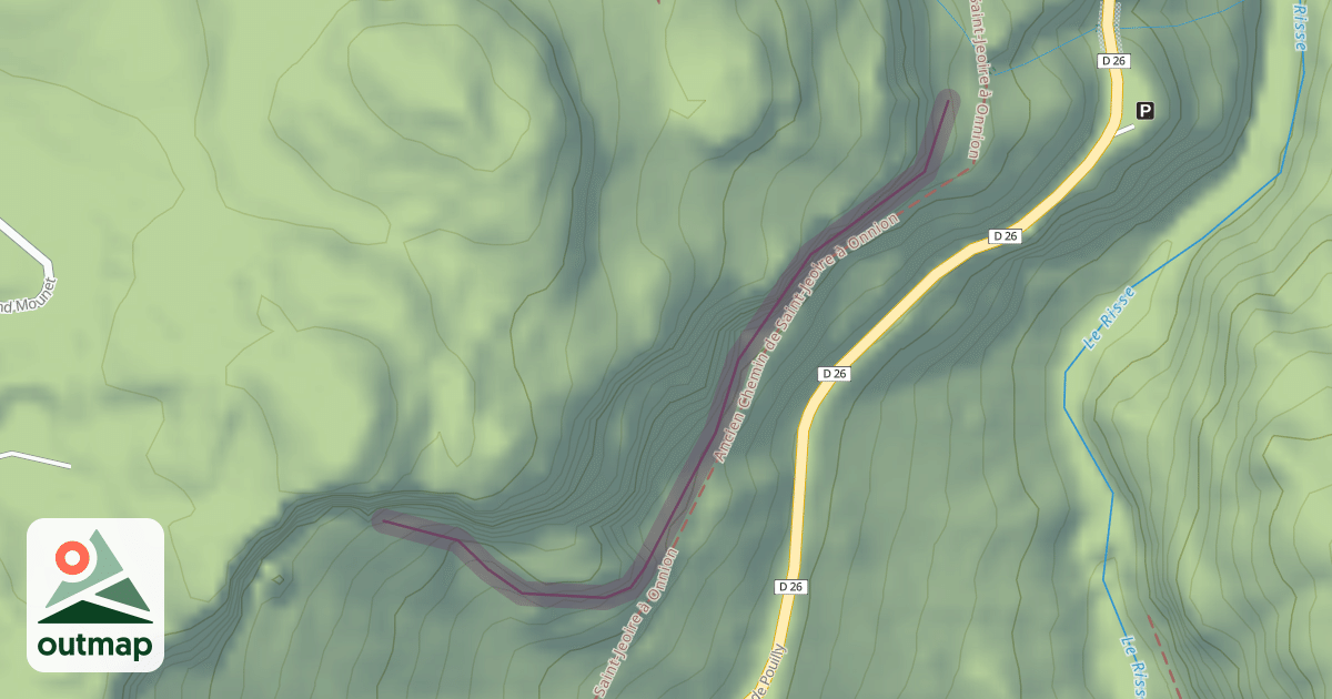 Map of Superpouilly