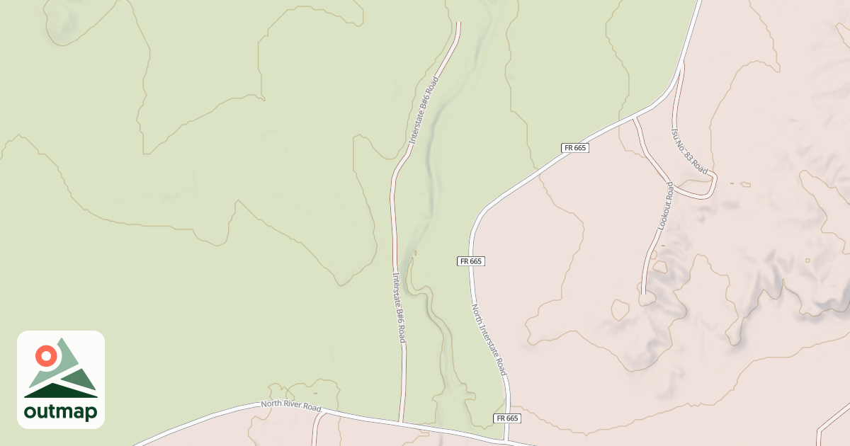 Map of INTERSTATE B#6