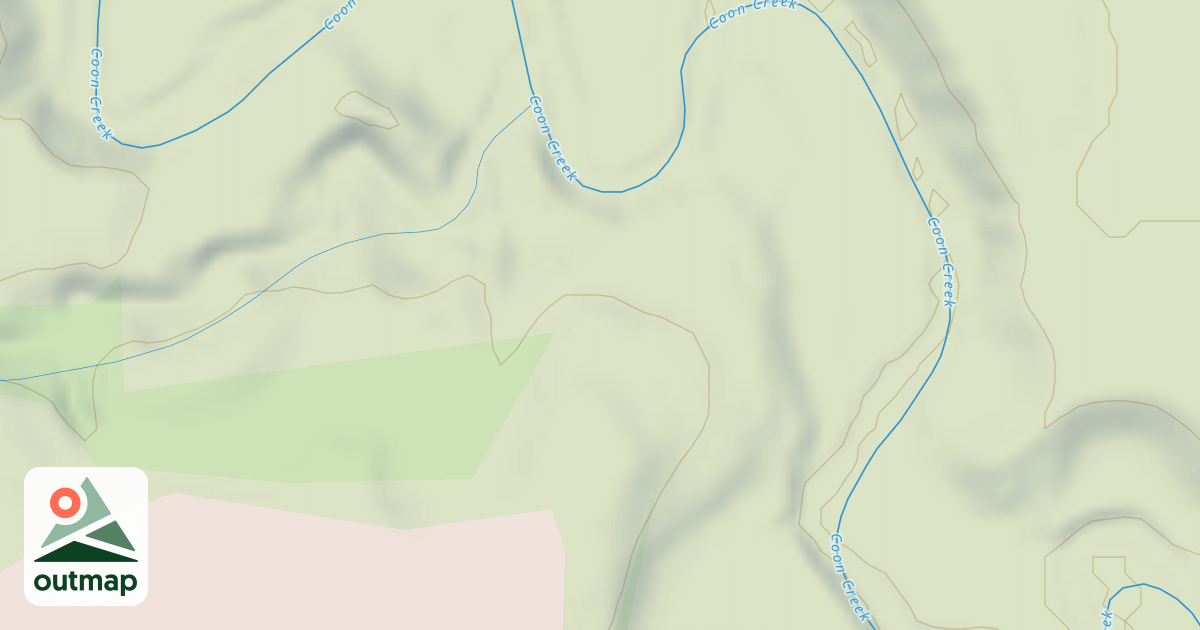 Map of Shady Oaks Native Prairie Adventure Trails
