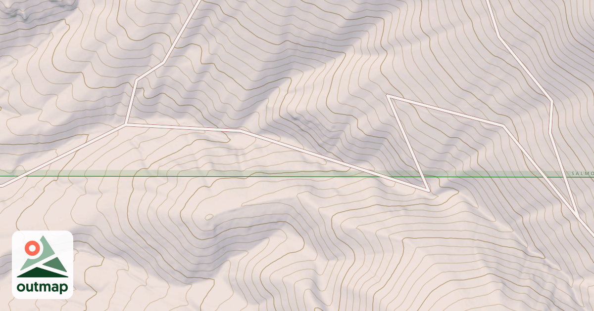 Map of KING BORDER ROAD