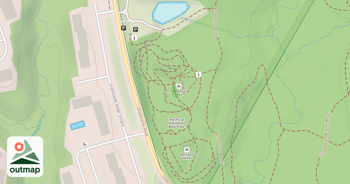 Map of Mountain Top