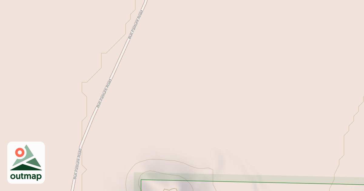 Map of BULL PASTURE B