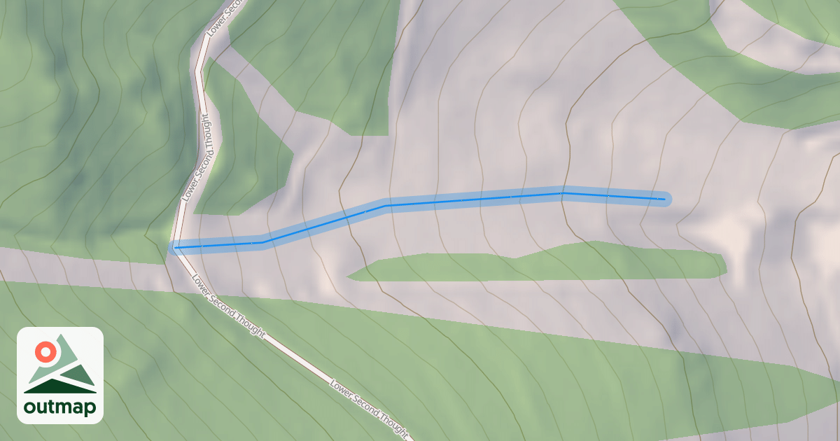 Map of Upper Sunrise Bowl