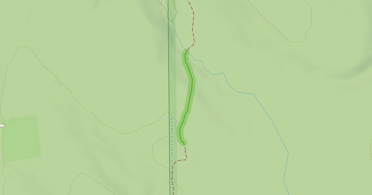 Map preview of Fred J. Cusimano Westside Overland Trail