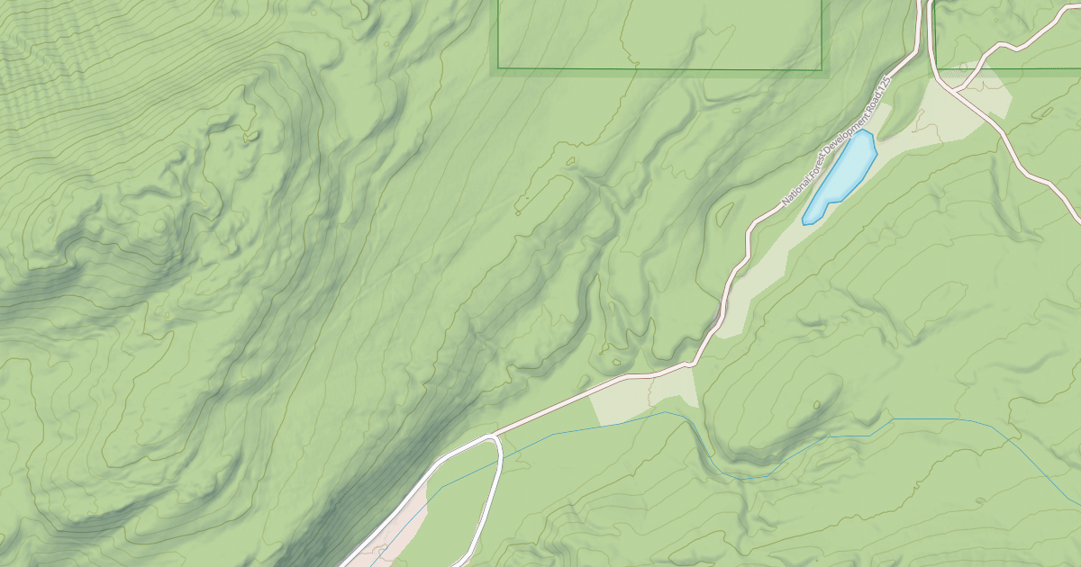 Map preview of RABBIT MTN