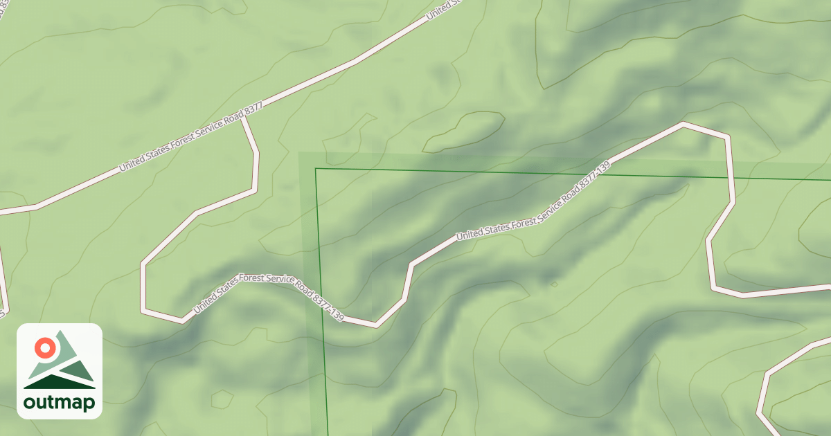 Map of USFS Motor Vehicle Use Map Roads {6262BCA5-DEF9-48D1-99E8-69604BEFD686}