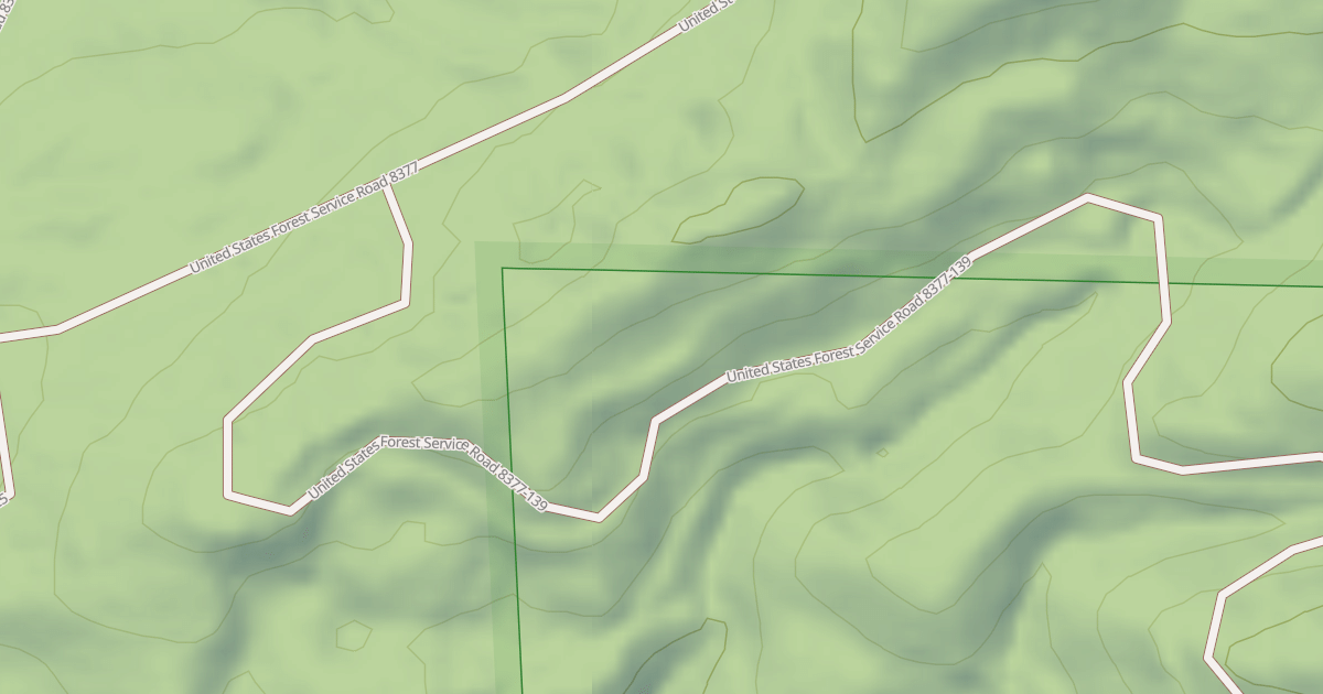 Map preview of USFS Motor Vehicle Use Map Roads {6262BCA5-DEF9-48D1-99E8-69604BEFD686}
