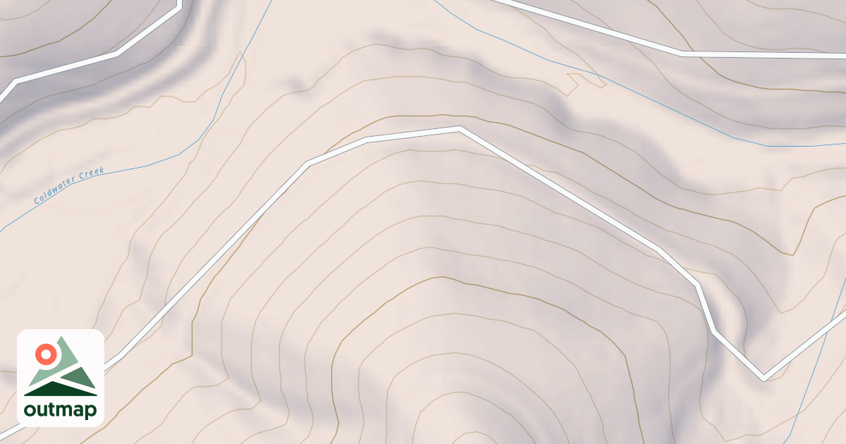 Map of CHINA GULCH