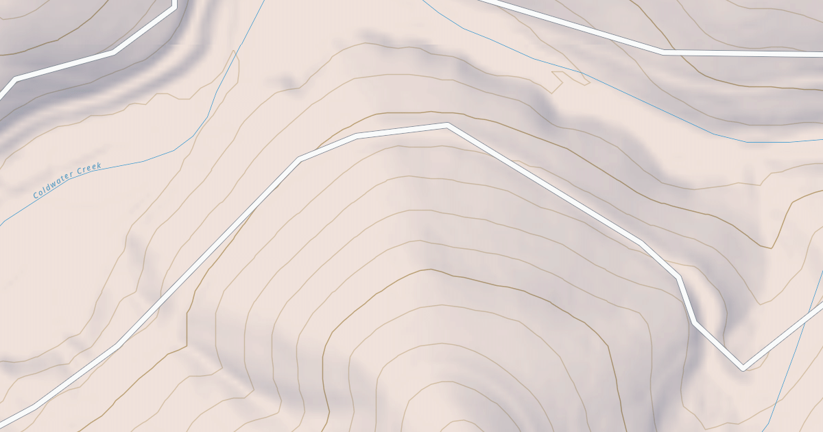 Map preview of CHINA GULCH