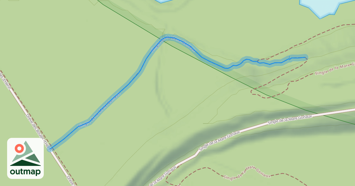Map of Single de la Mare Goriaux