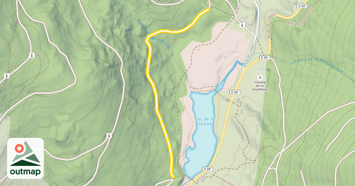 Map of Chemin Ehlinger