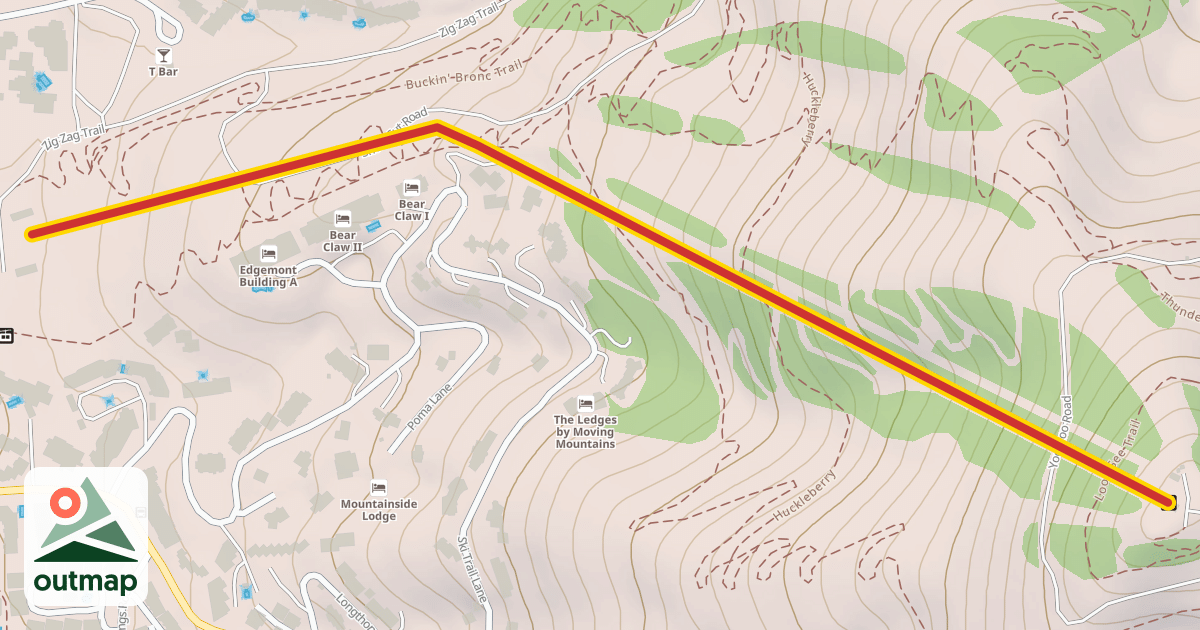 Map of Christie Peak Express