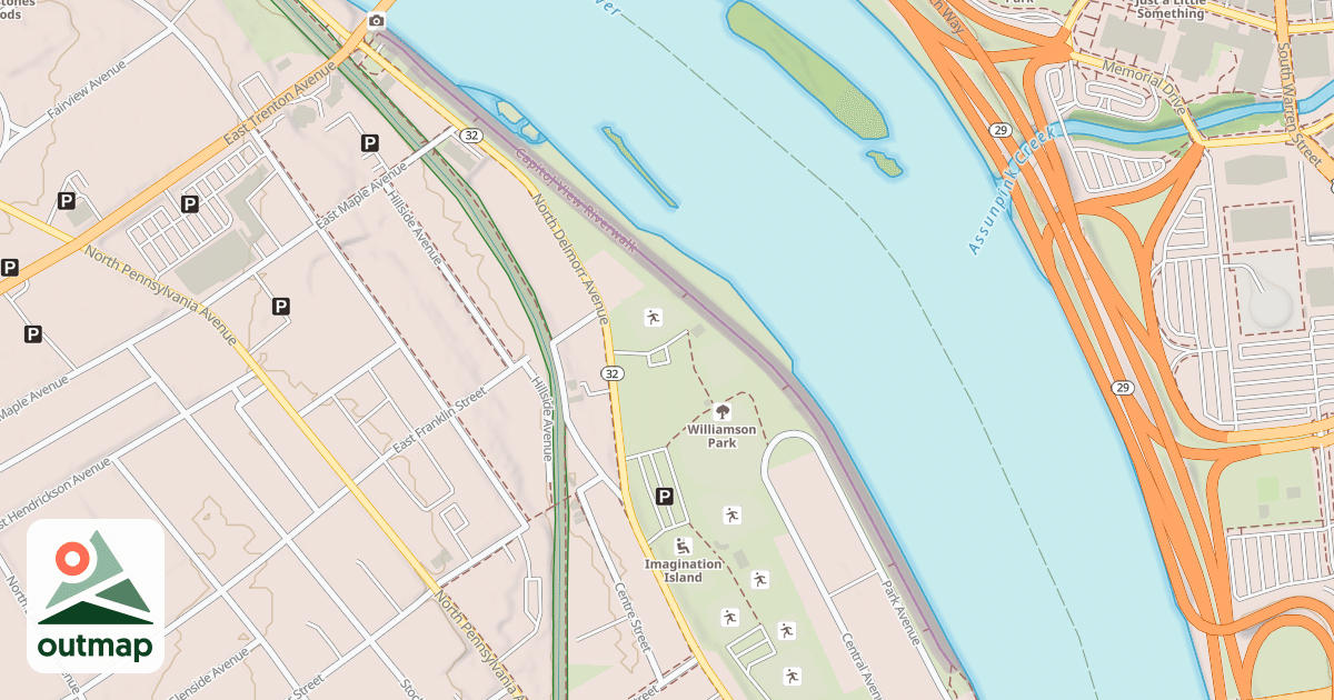 Map of Capitol View Riverwalk