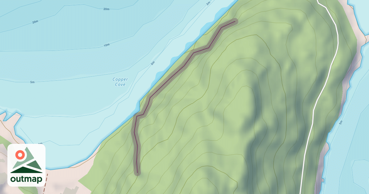 Map of Copper Cove