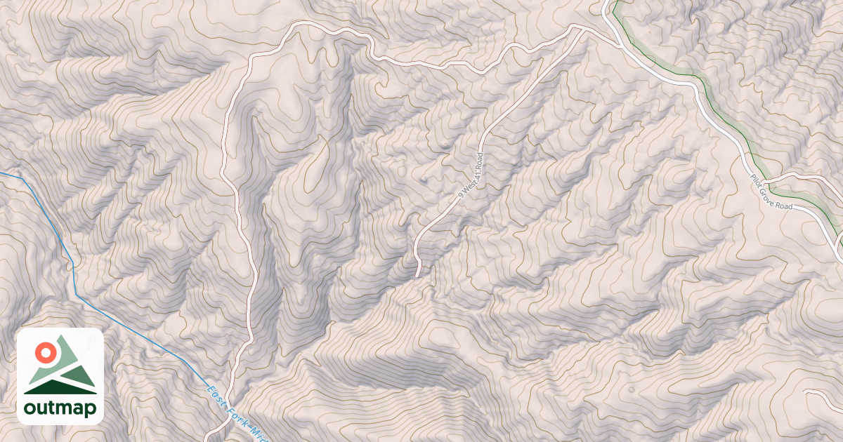 Map of ELK KNOB