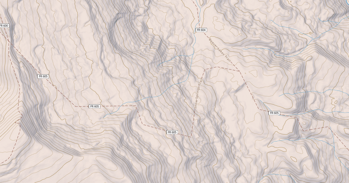 Map preview of Snow Springs