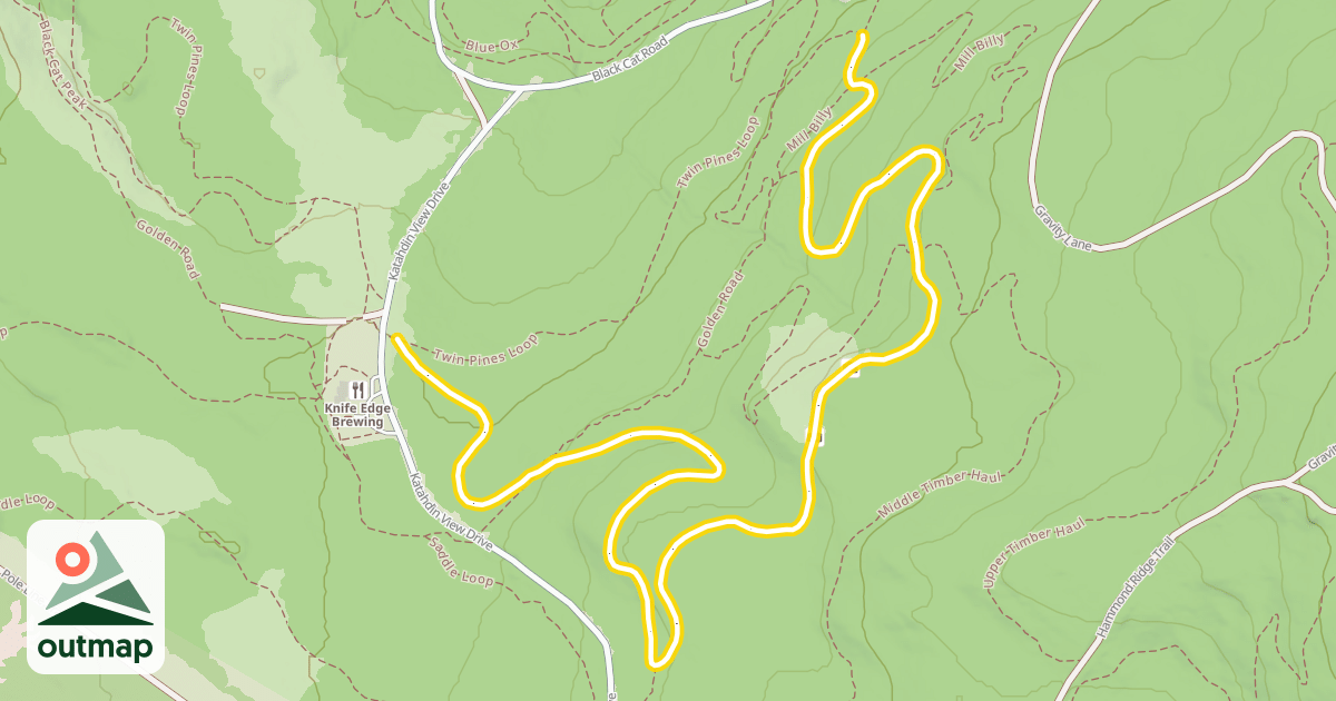 Map of Katahdin View