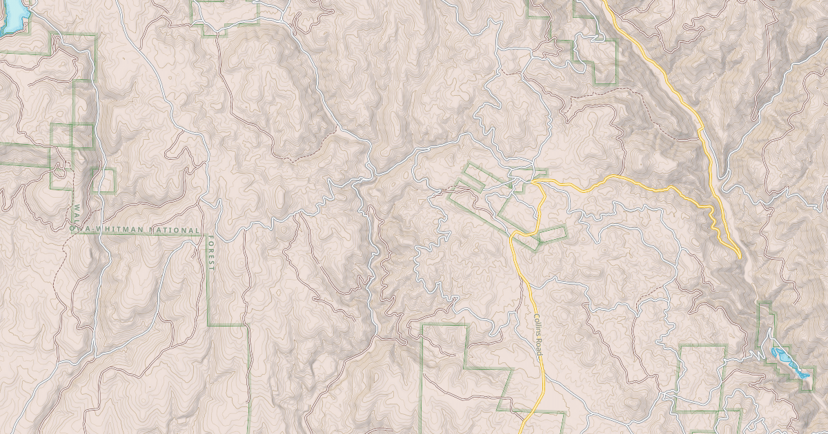 Map preview of Forshey Snowmobile