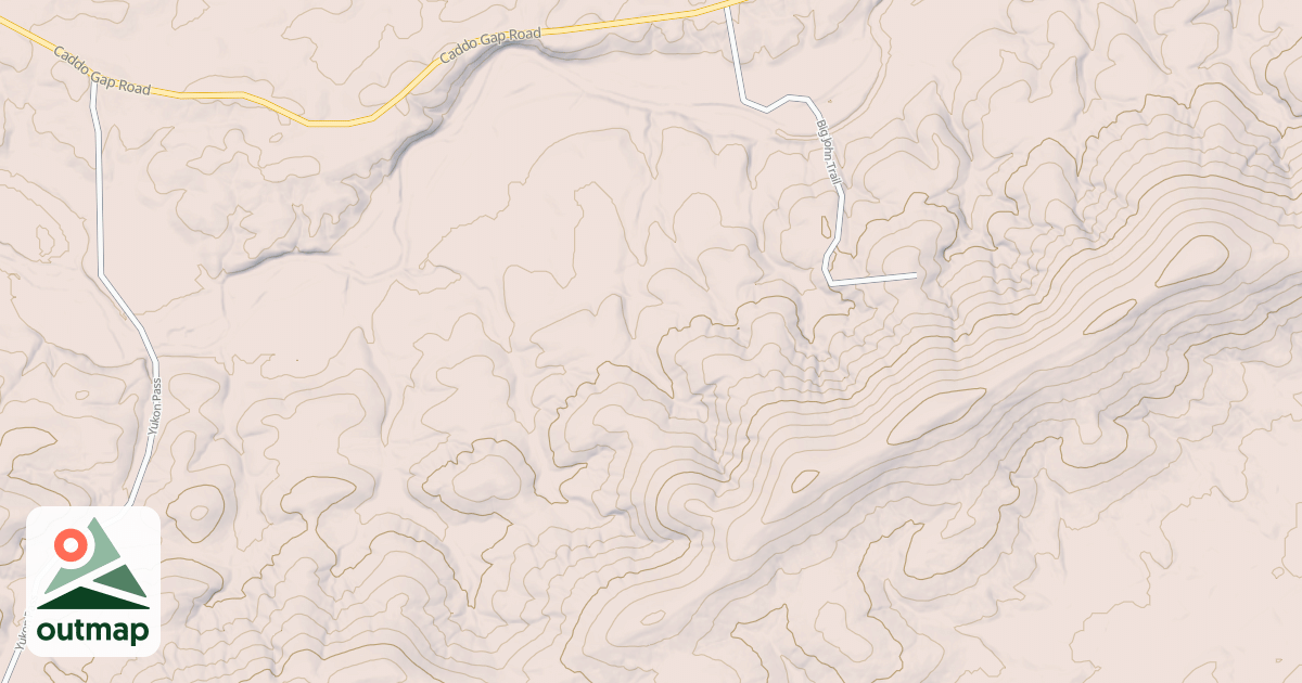Map of BONNERDALE HEIGHTS