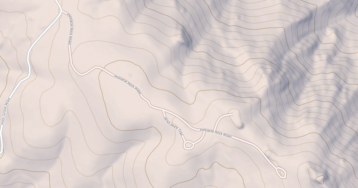 Map preview of PINNACLE ROCK