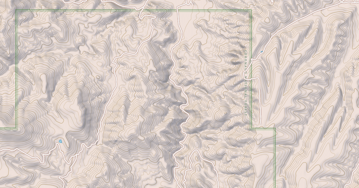 Map preview of FOUR MILE CREEK