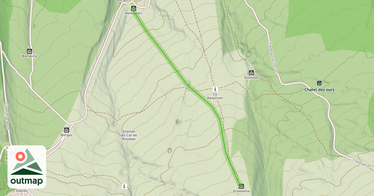 Map of Marmotte