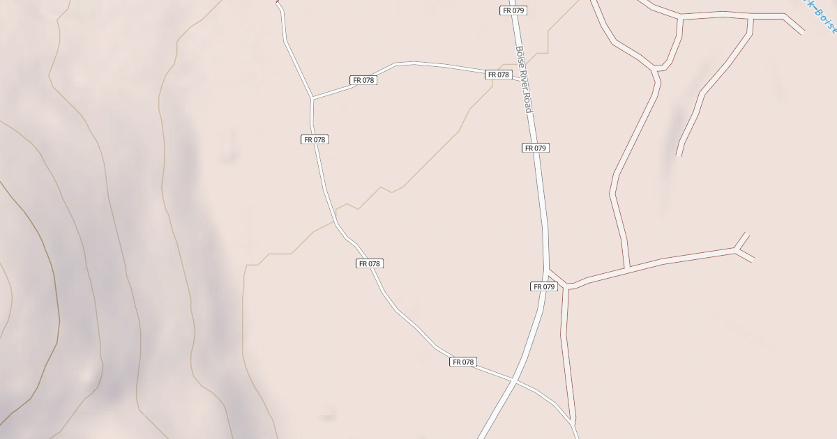 Map preview of S BOISE CORRAL