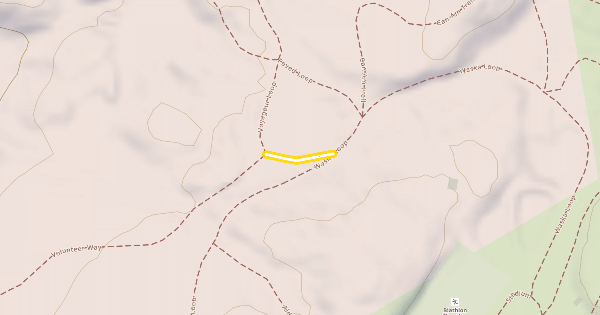 Map preview of Volunteer Way