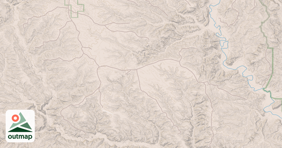 Map of BLM National GTLF Public Motorized Roads c0dc20ca-adde-4043-8ca1-e1f26b9e8a33