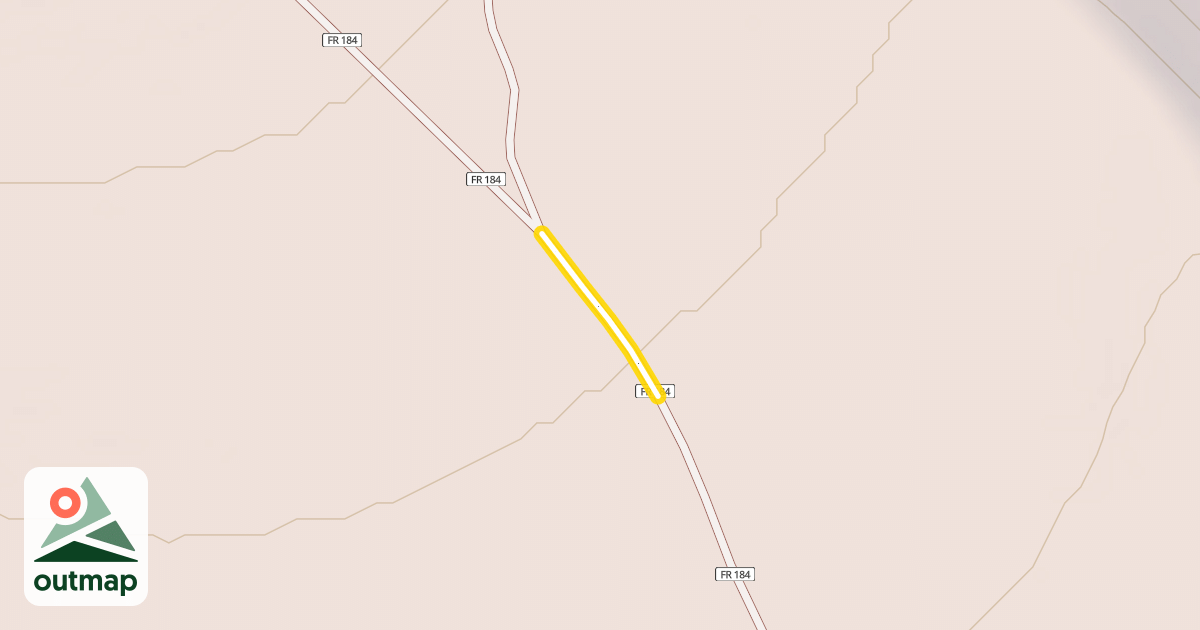 Map of Boulder Creek Road