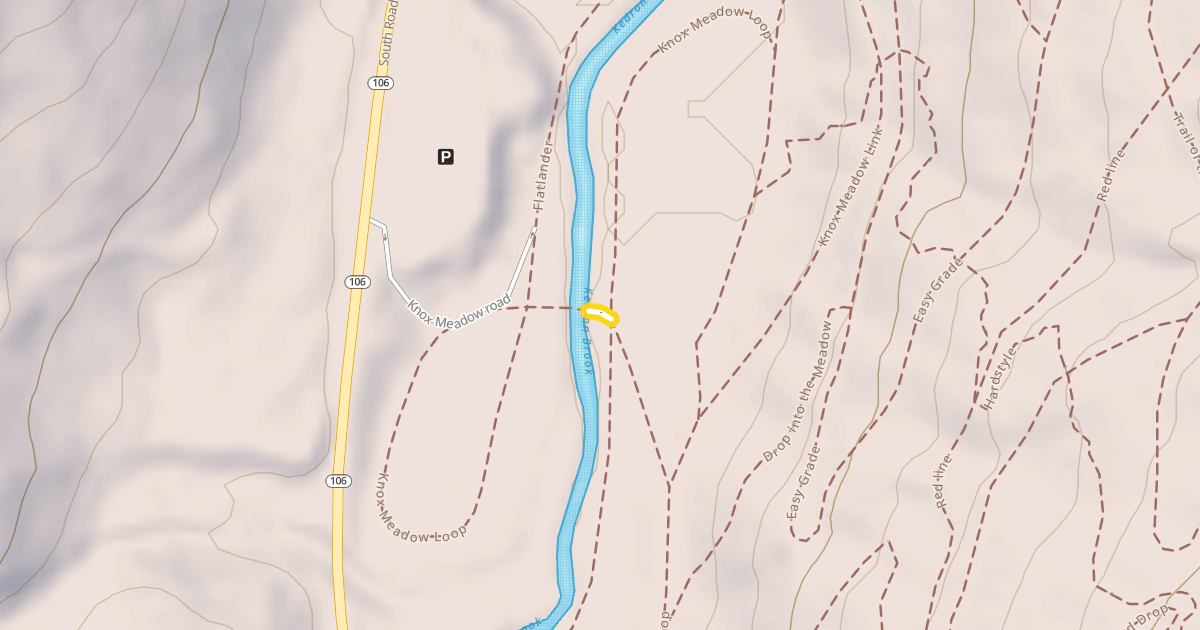 Map preview of Knox Meadow Loop