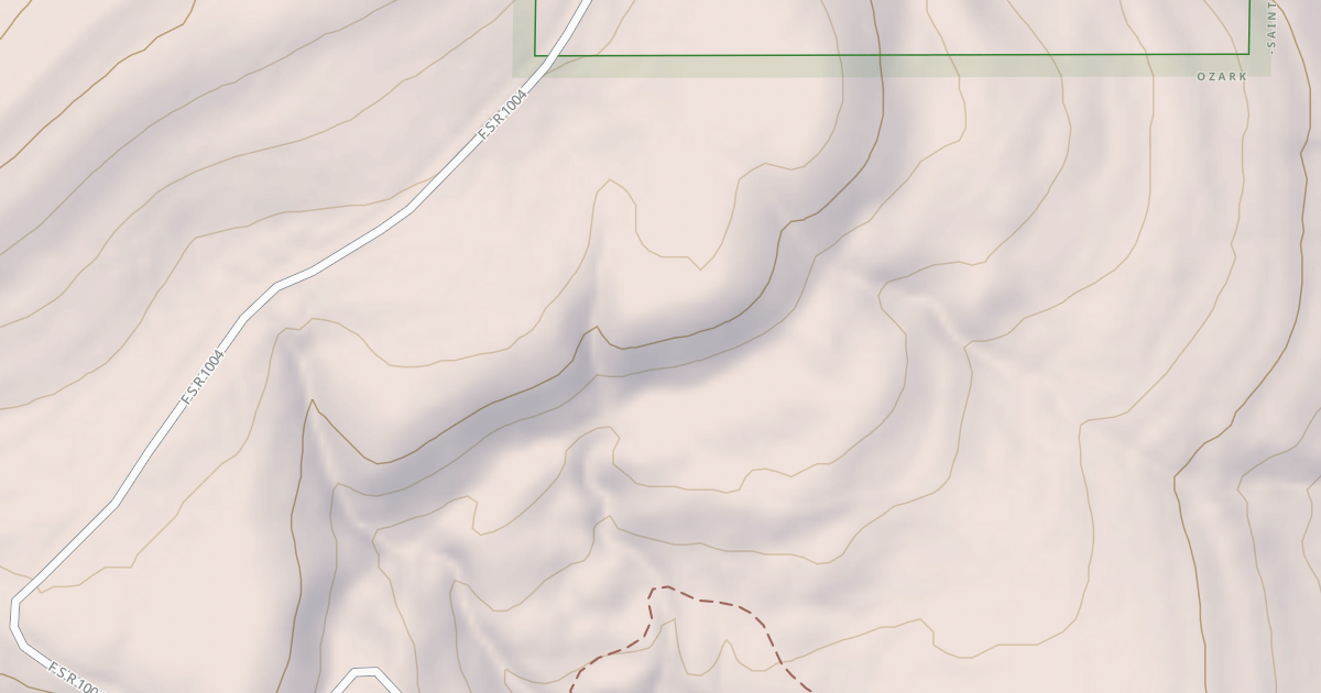 Map preview of USFS Motor Vehicle Use Map Roads {1E47AA93-2D14-4534-BF82-0C8E584042E6}